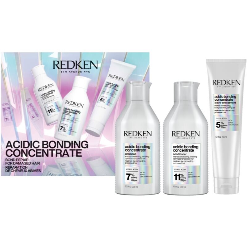 Redken Acidic Bonding Concentrate gift set with regenerative effect