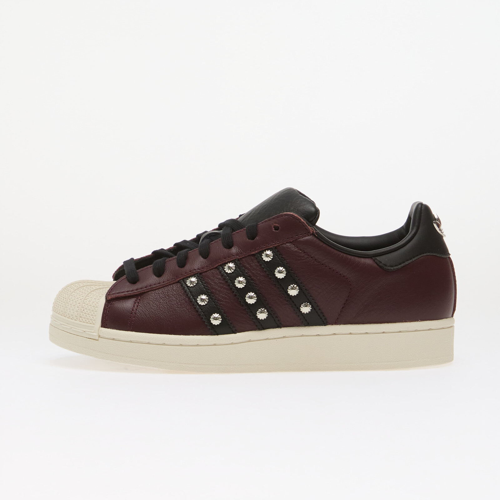 Sneakers adidas Superstar II Maroon/ Core Black/ Off White UK 7.5