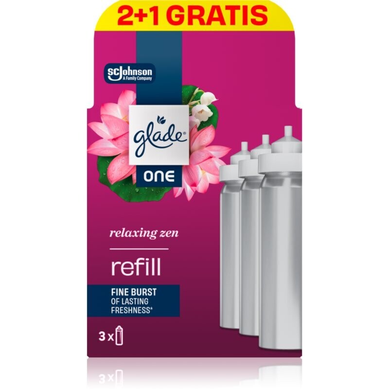GLADE ONE Relaxing Zen refill for an air freshener 3x10 ml