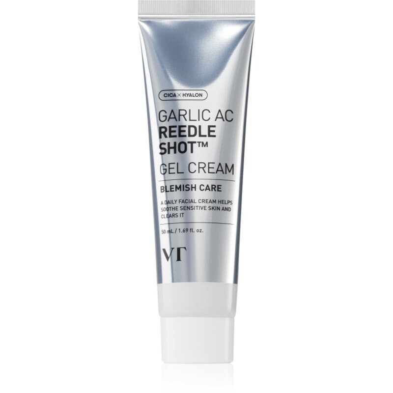 VT Cosmetics Garlic AC Reedle Shot Gel Cream light gel-cream against imperfections in acne-prone skin 50 ml