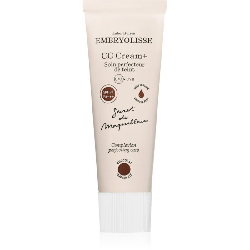 Embryolisse CC Cream + moisturising CC cream SPF 20 shade Chocolate 30 ml