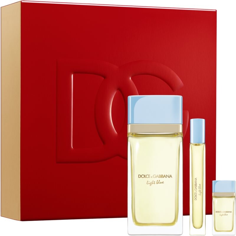 Dolce&Gabbana Light Blue EDP Trio Gift Set gift set for women
