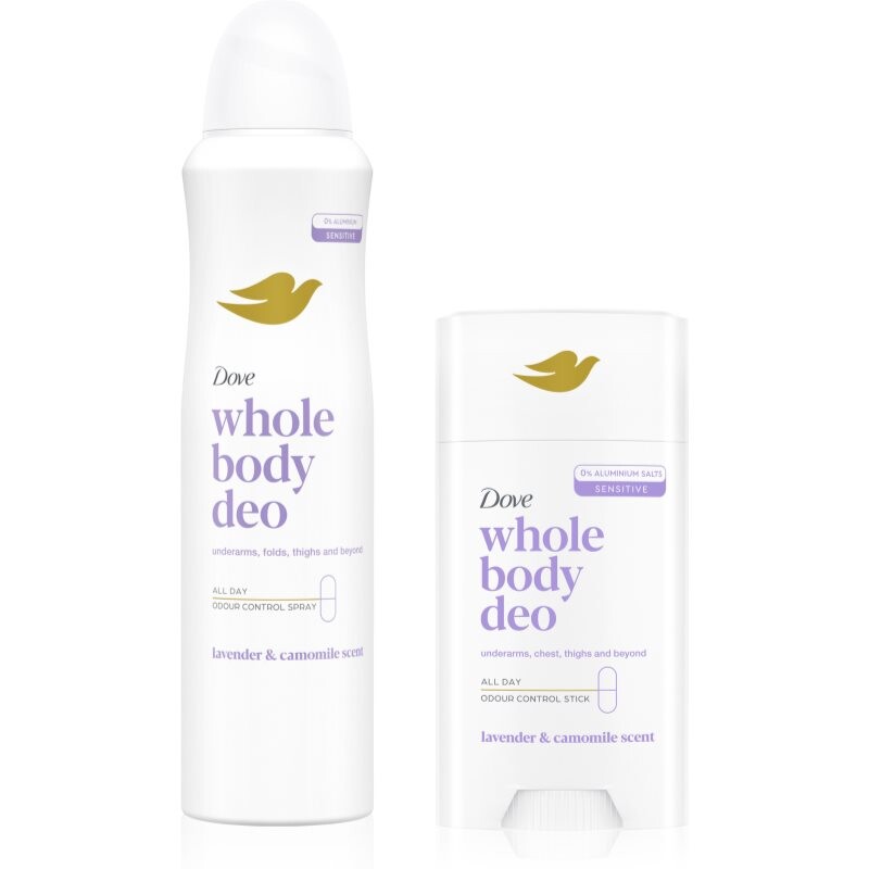 Dove Lavender & Chamomile set for the body