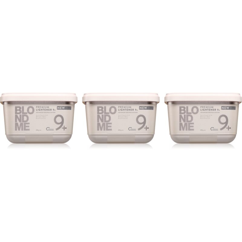 Schwarzkopf Professional Blondme Premium Lightener 9+ set for lightening hair