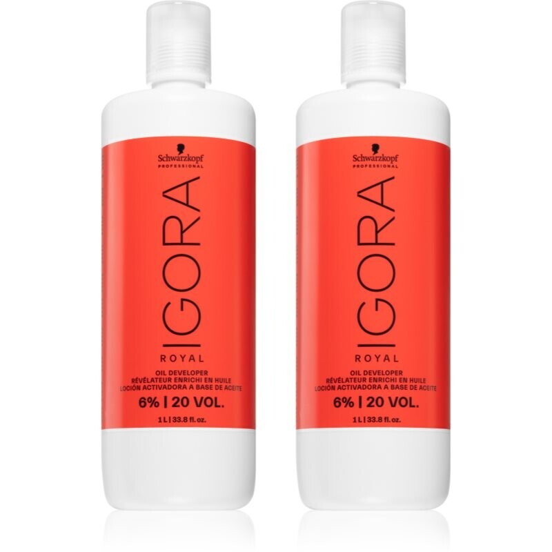 Schwarzkopf Professional IGORA Royal Oil Developer set for hair colouring