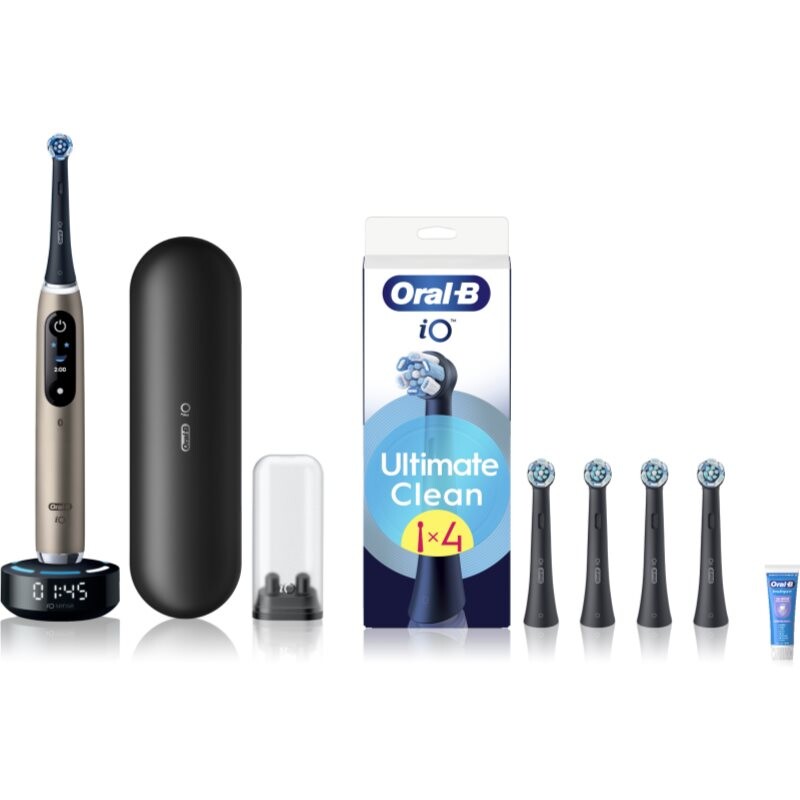 Oral-B iO10 toothbrush and replacement toothbrush head set