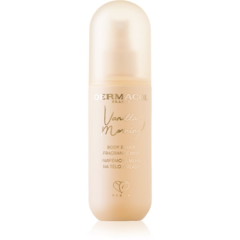 Dermacol Vanilla Morning scented mist for body and hair for women 150 ml