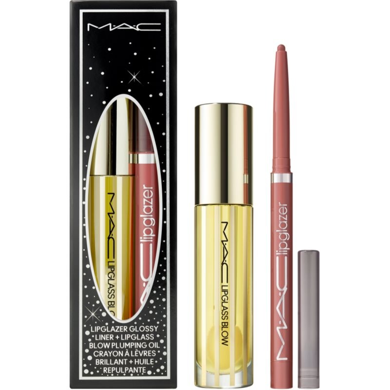 MAC Cosmetics Holiday Plumping Powerhouses Lip Combo gift set for lips