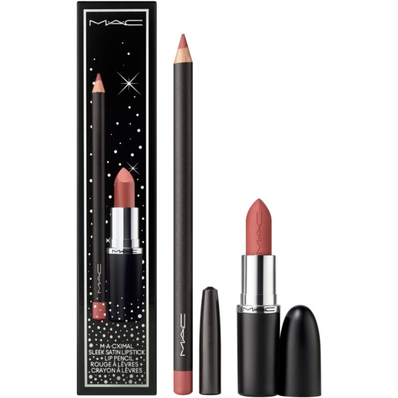 MAC Cosmetics Holiday Teddy Love Lip Combo gift set for lips
