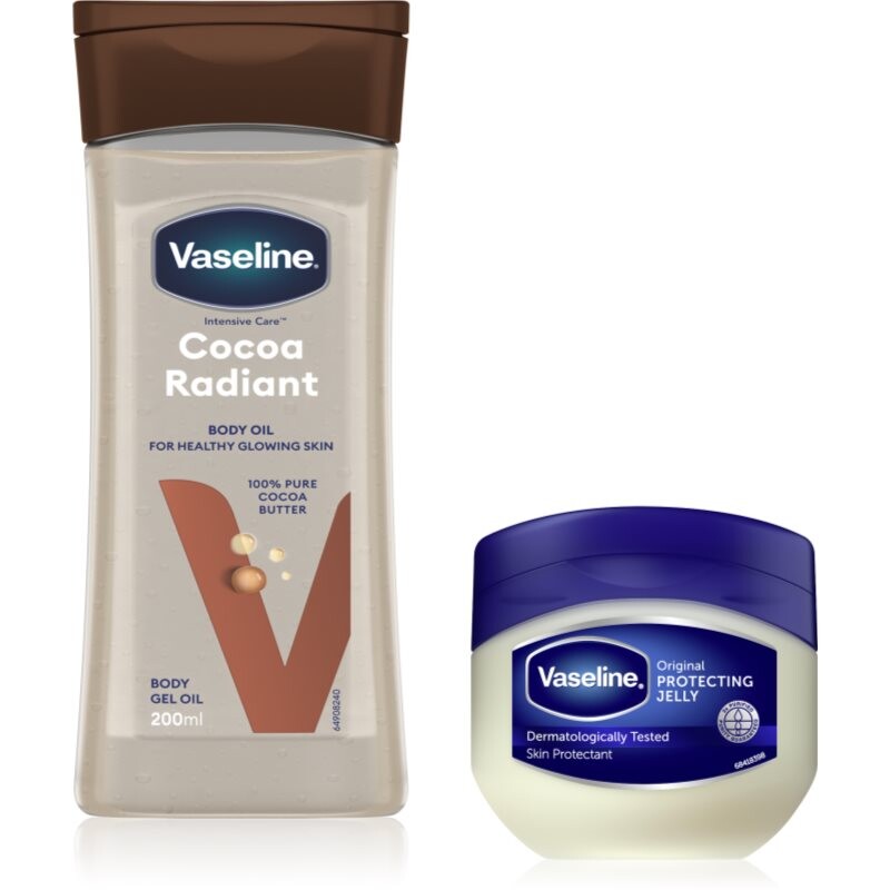 Vaseline Cocoa Radiant set for the body