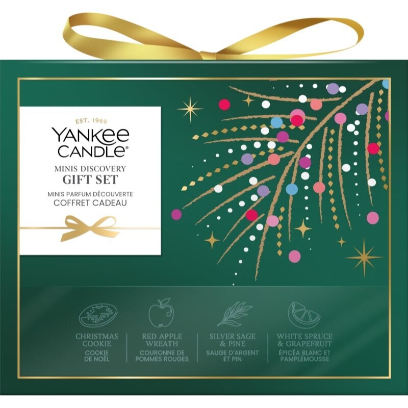 Yankee Candle Christmas Collection 2026 Minis Discovery Christmas gift set