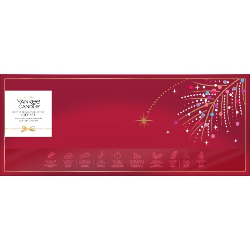 Yankee Candle Christmas Collection 2026 Scented Moments Selection Christmas gift set 11 pc