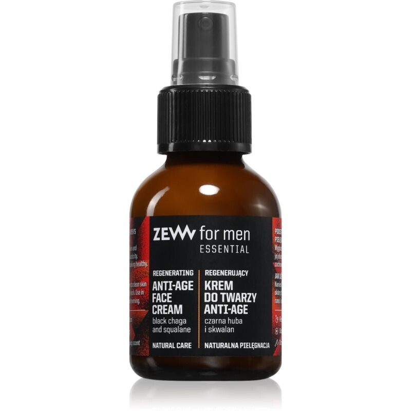 Zew For Men FACE CREAM Essential regenerating anti-age anti-ageing day cream 50 ml