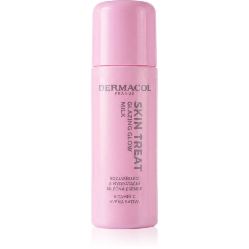 Dermacol Skin Treat Glazing Glow Milk facial essence for radiance and hydration 100 ml
