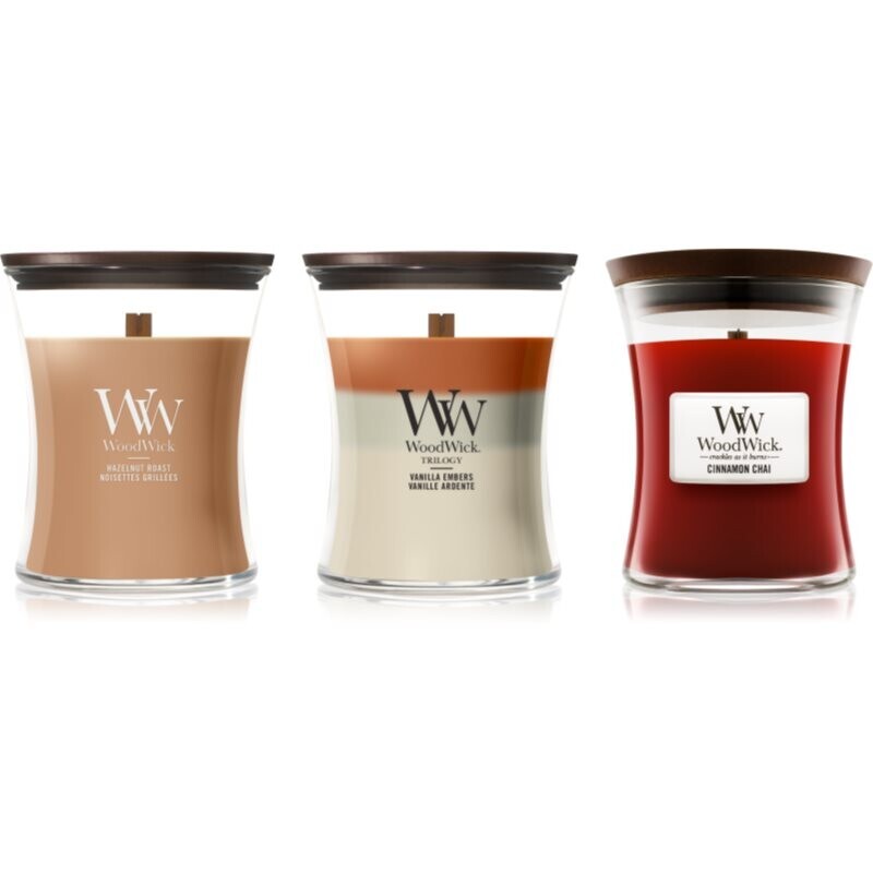 Woodwick Taste of Autumn set