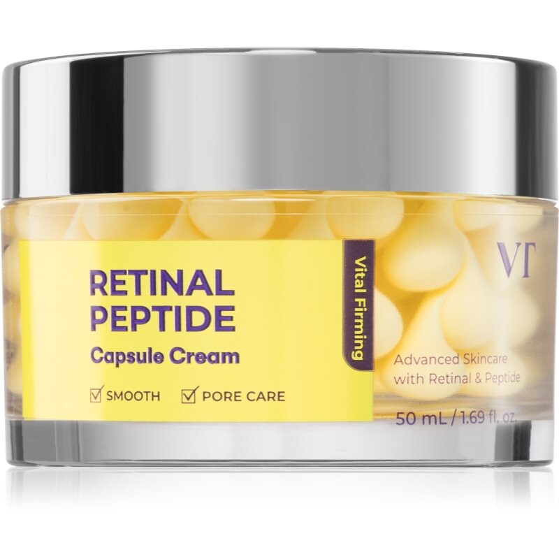 VT Cosmetics Retinal Peptide Capsule Cream revitalising moisturiser with anti-ageing effect 50 ml