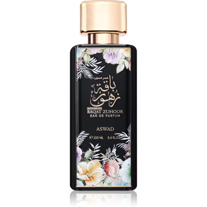 Al Haramain Baqat Zuhoor Aswad eau de parfum for men 100 ml