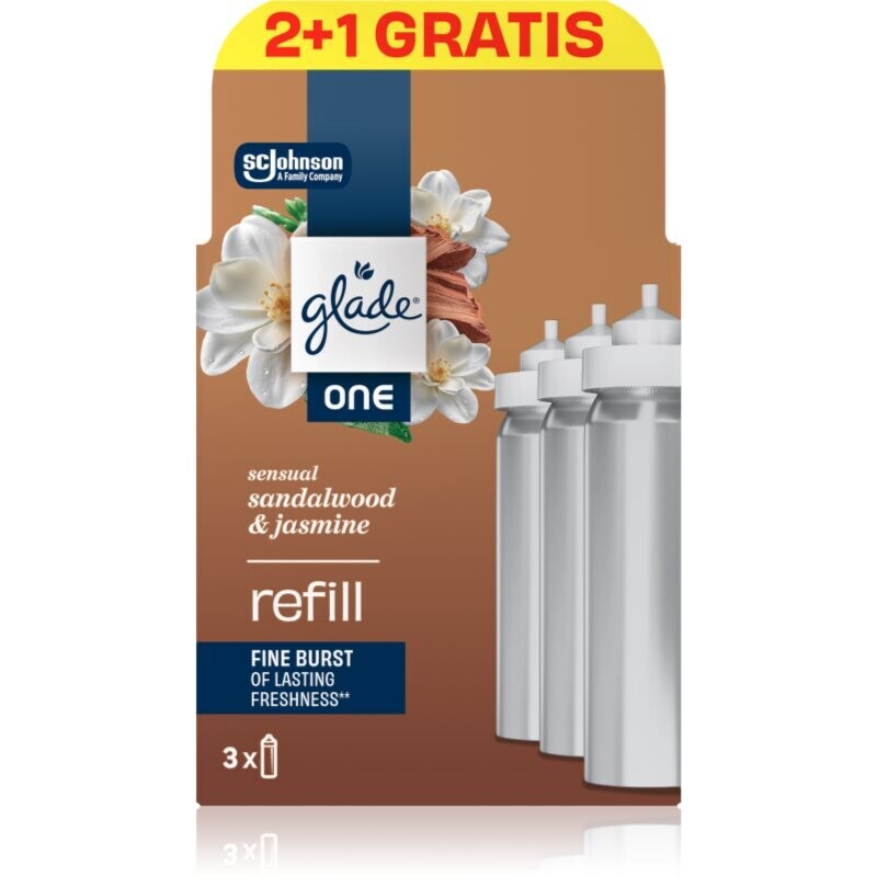 GLADE ONE Sensual Sandalwood & Jasmine refill for an air freshener 3x10 ml