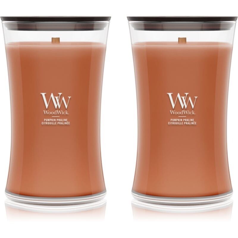 Woodwick Pumpkin Praline Duo set