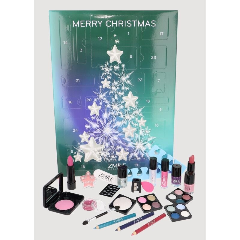 ZMILE COSMETICS Crystal Teal Time advent calendar