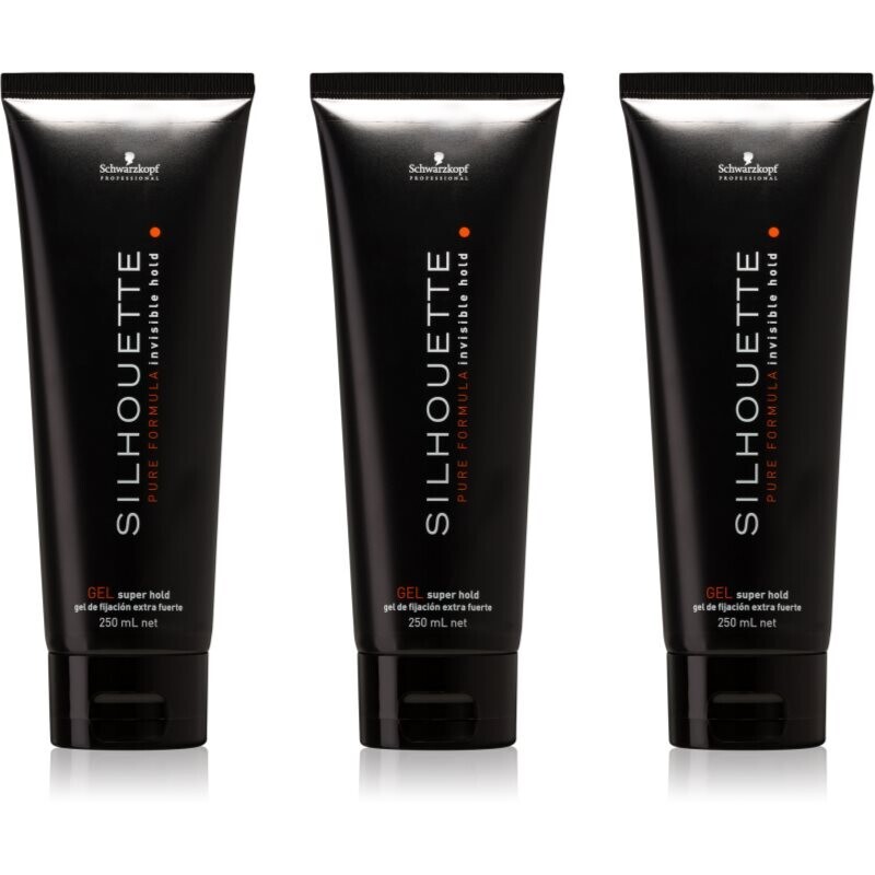 Schwarzkopf Professional Silhouette Gel set for definition and shape