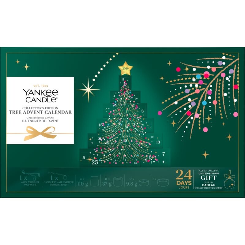 Yankee Candle Christmas Collection 2026 Collector's Edition Tree Advent Calendar advent calendar collector’s edition