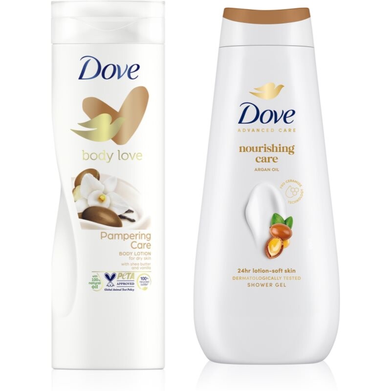 Dove Advanced Care set for the body