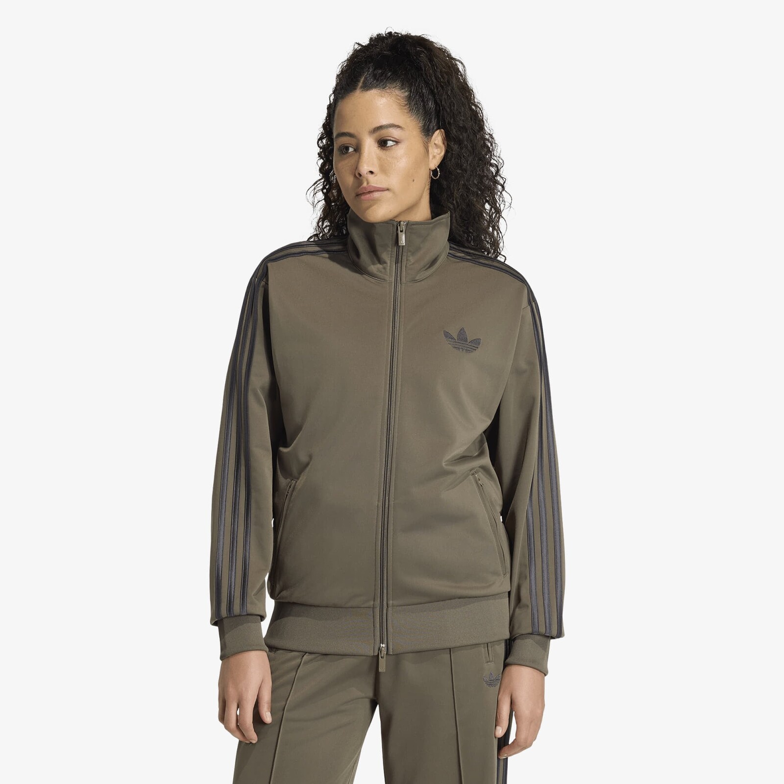 Sweatshirt adidas Firebird Track Top Loose Branch/ Utility Black L