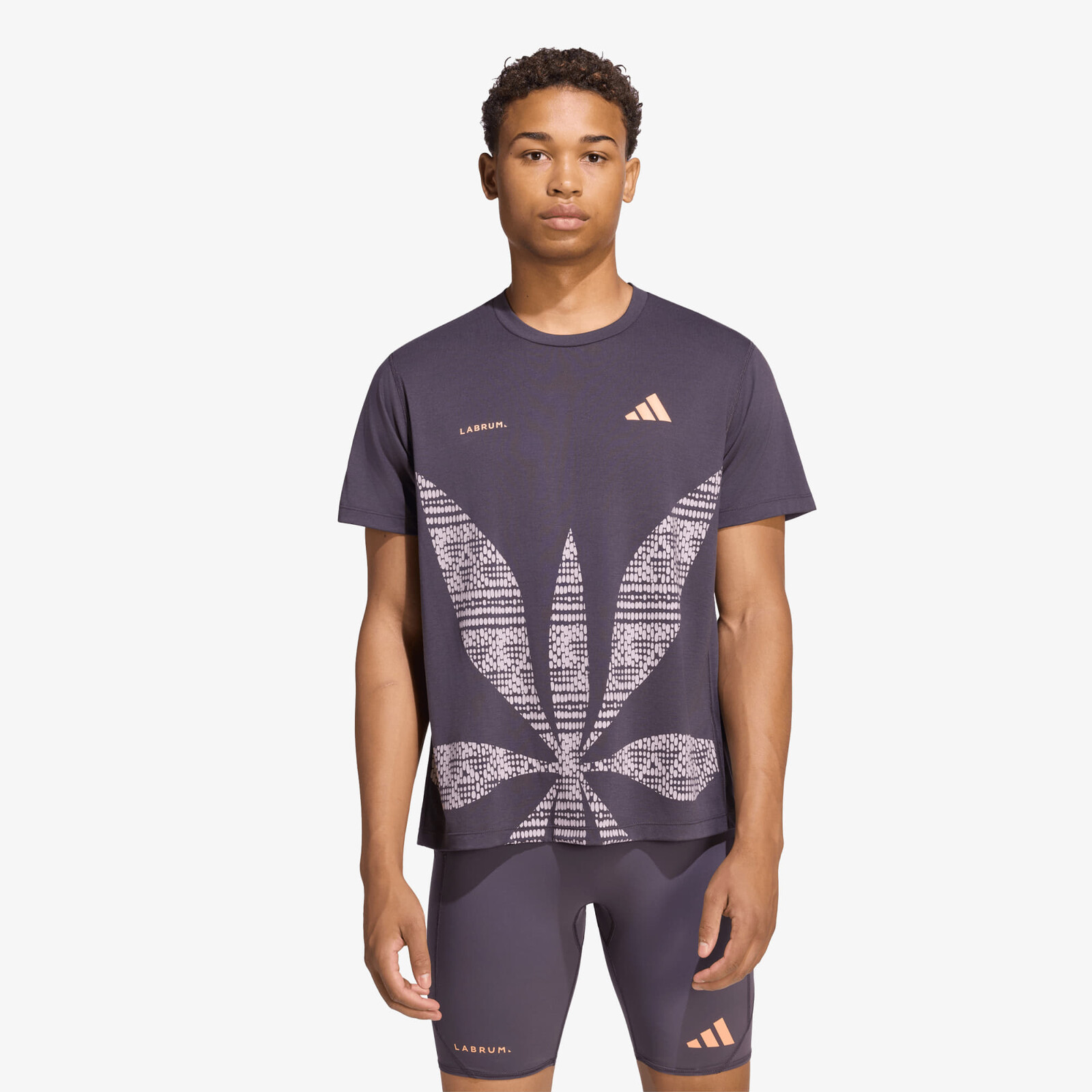 T-shirt adidas Running x Labrum T-Shirt UNISEX Aurora Black L