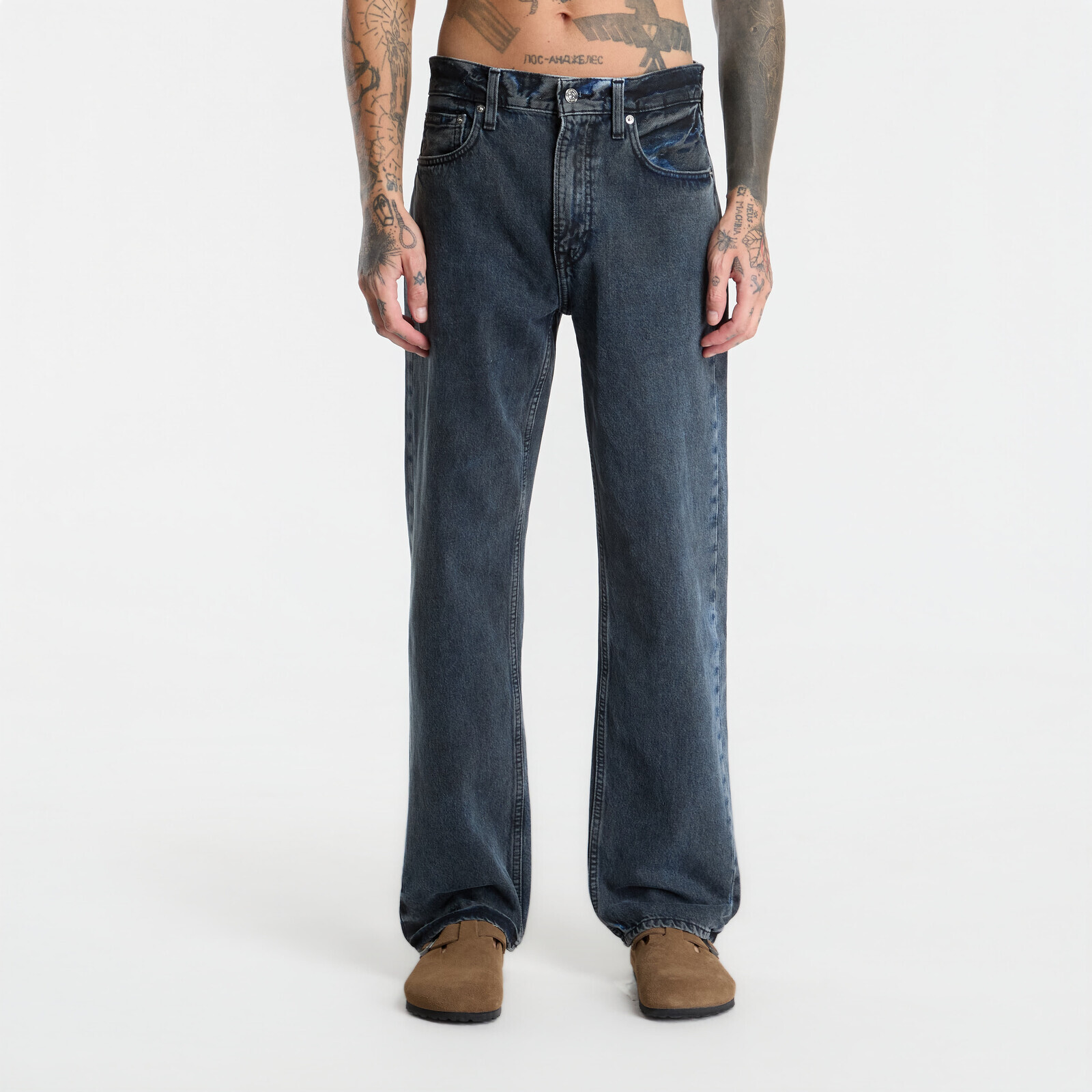 Pants Calvin Klein Jeans 90S Straight Stone Ocean Jean Stone Ocean W33/L34