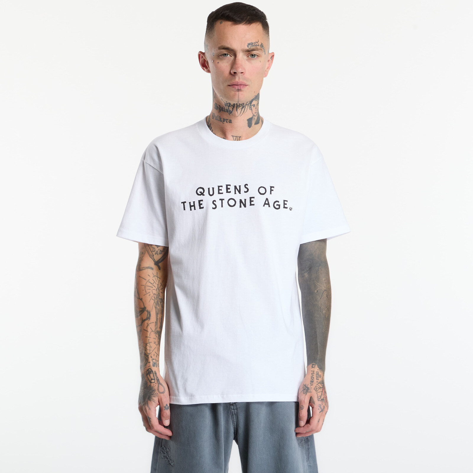 T-shirt Vans Queens of the Stone Age SS Tee White S