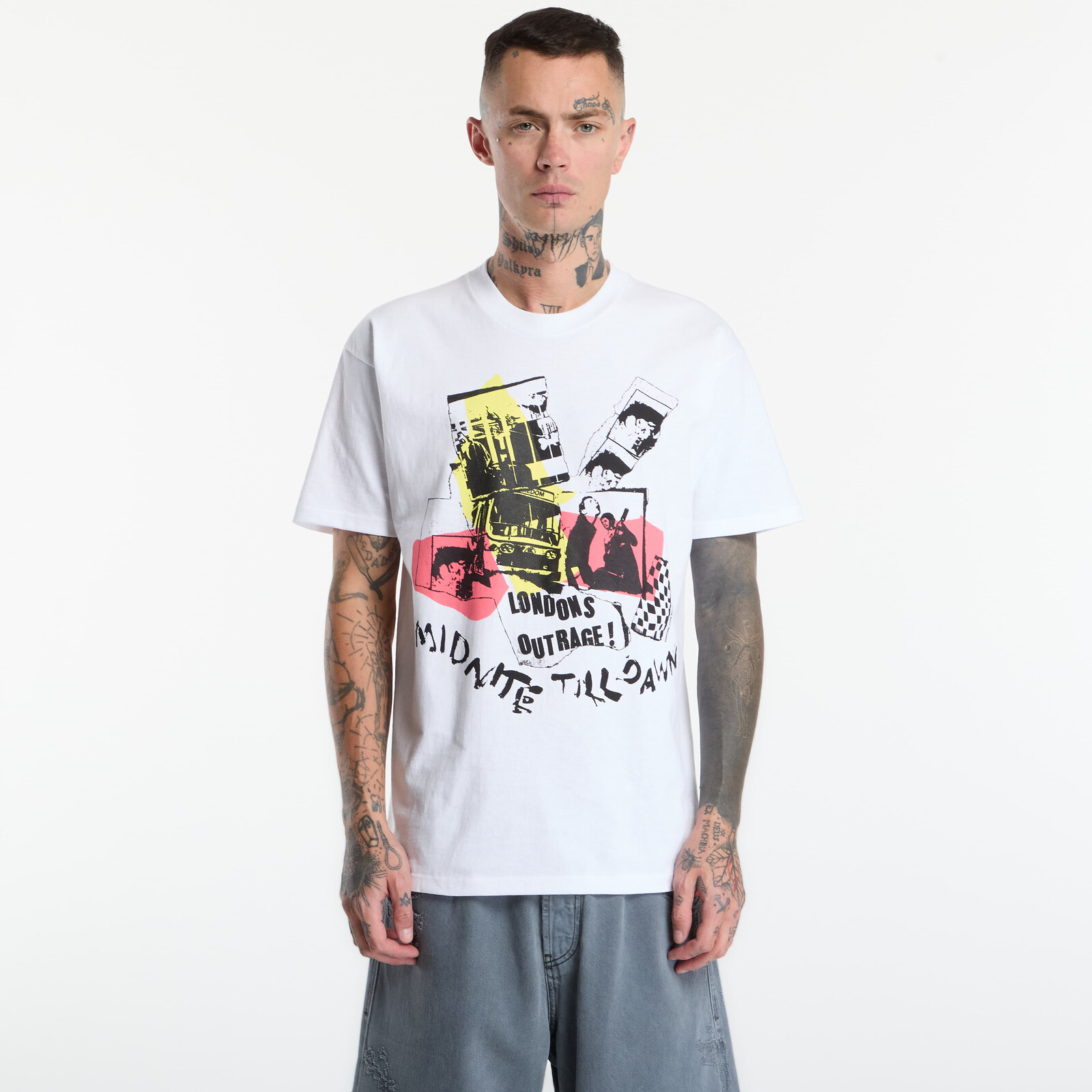 T-shirt Vans Sex Pistols London's Outrage SS Tee White L
