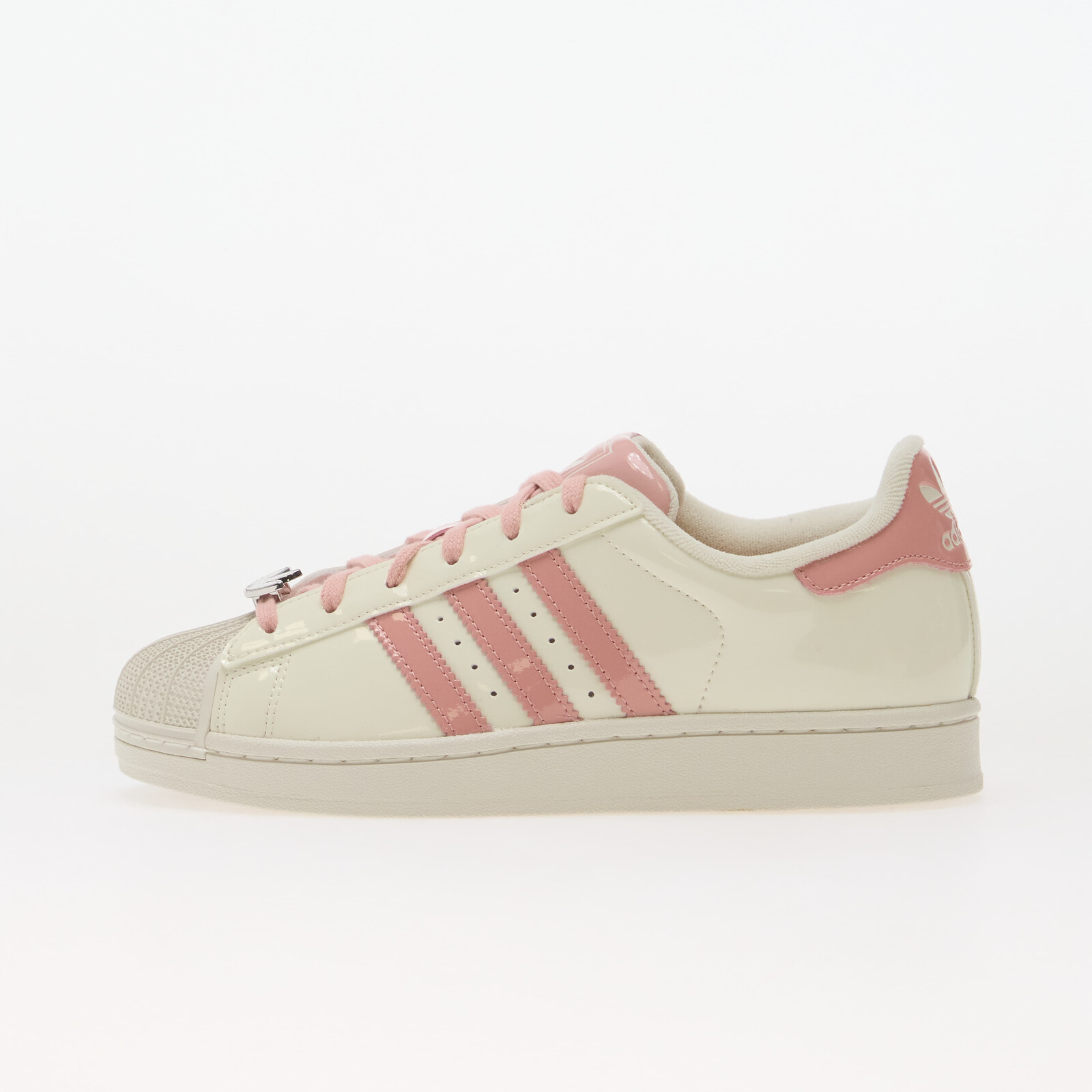 Sneakers adidas Superstar II Off White/ Wonder Mauve UK 3.5
