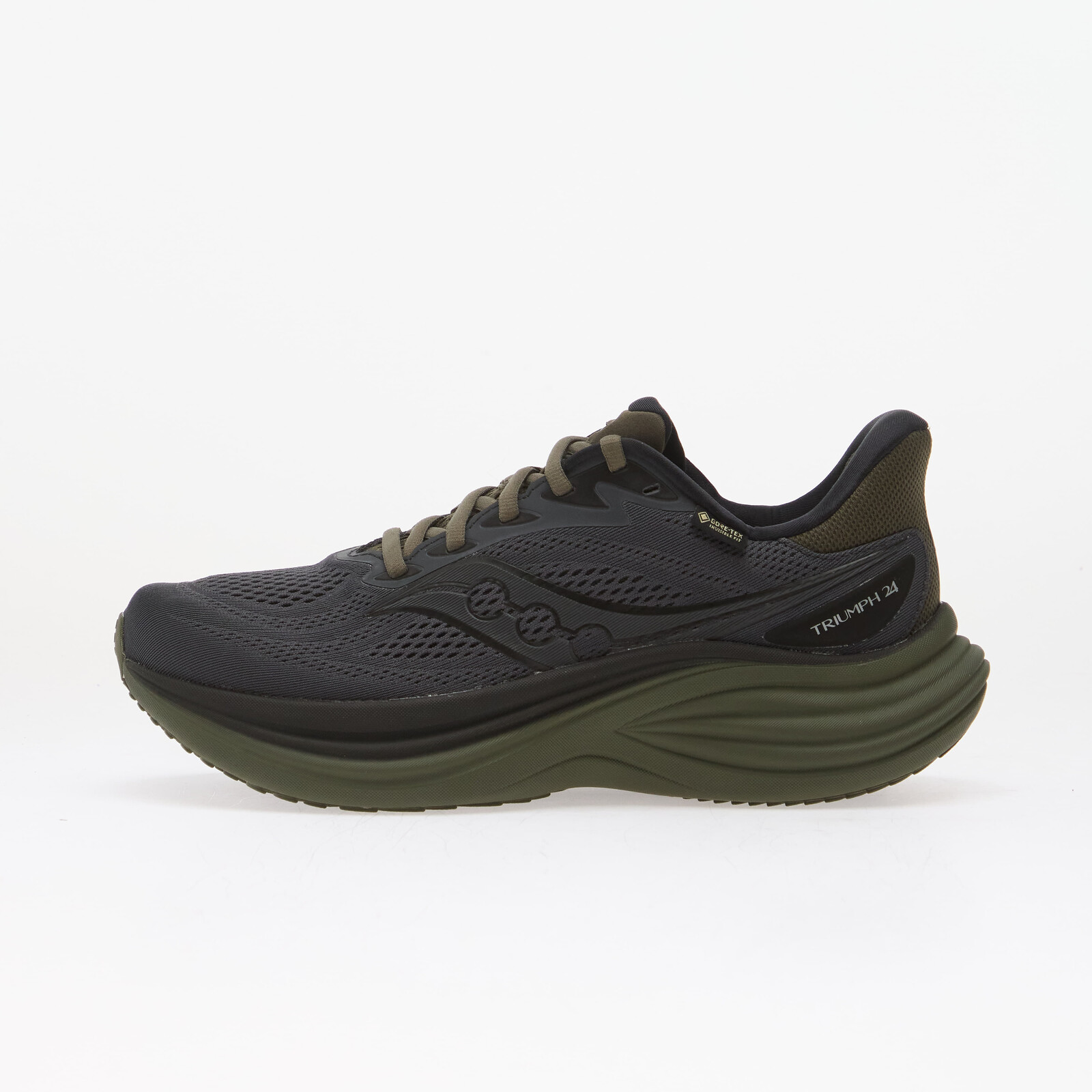 Sneakers Saucony Triumph 24 Gtx Ebony/ Fatigue UK 10