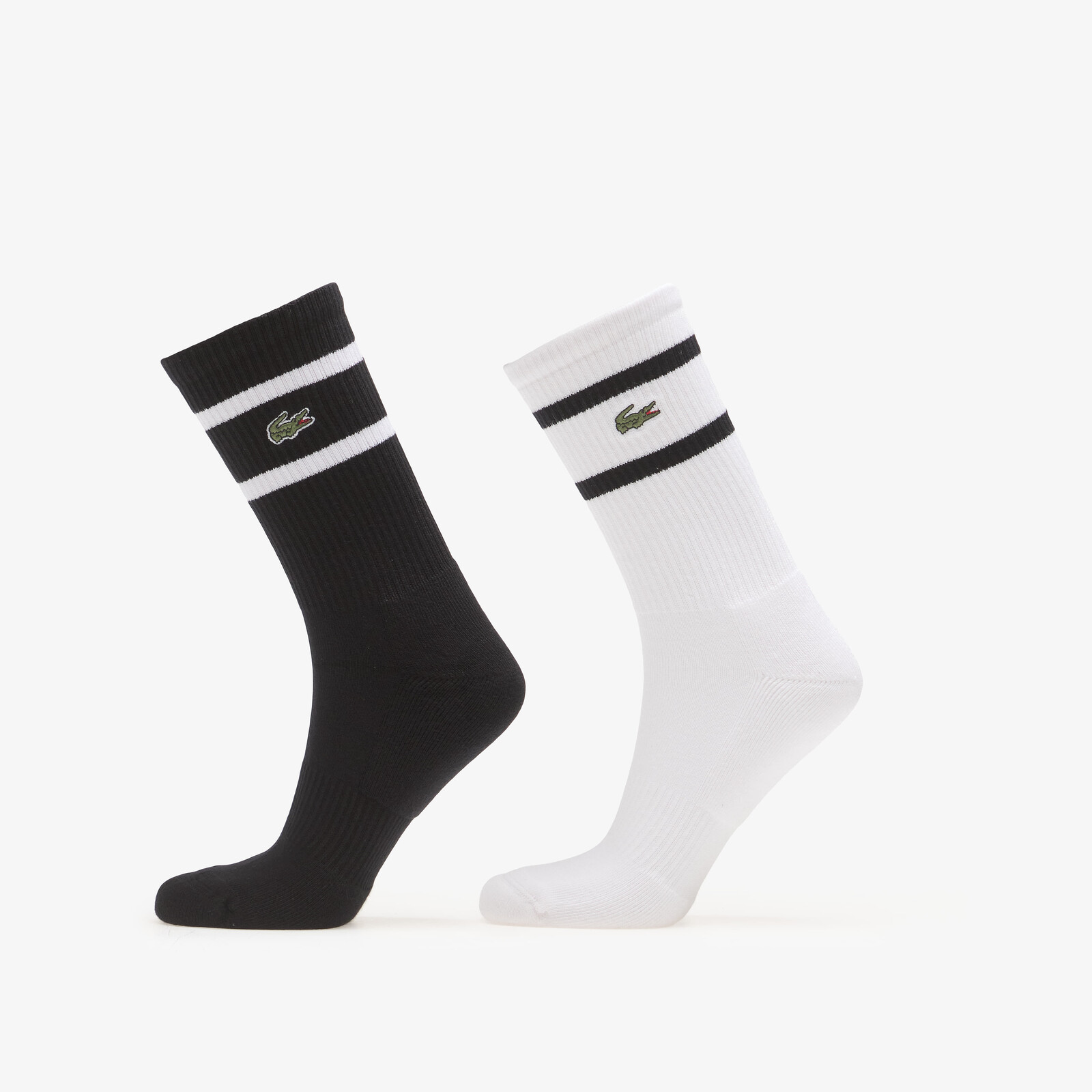 Lacoste Crew Socks Black/White 43-46