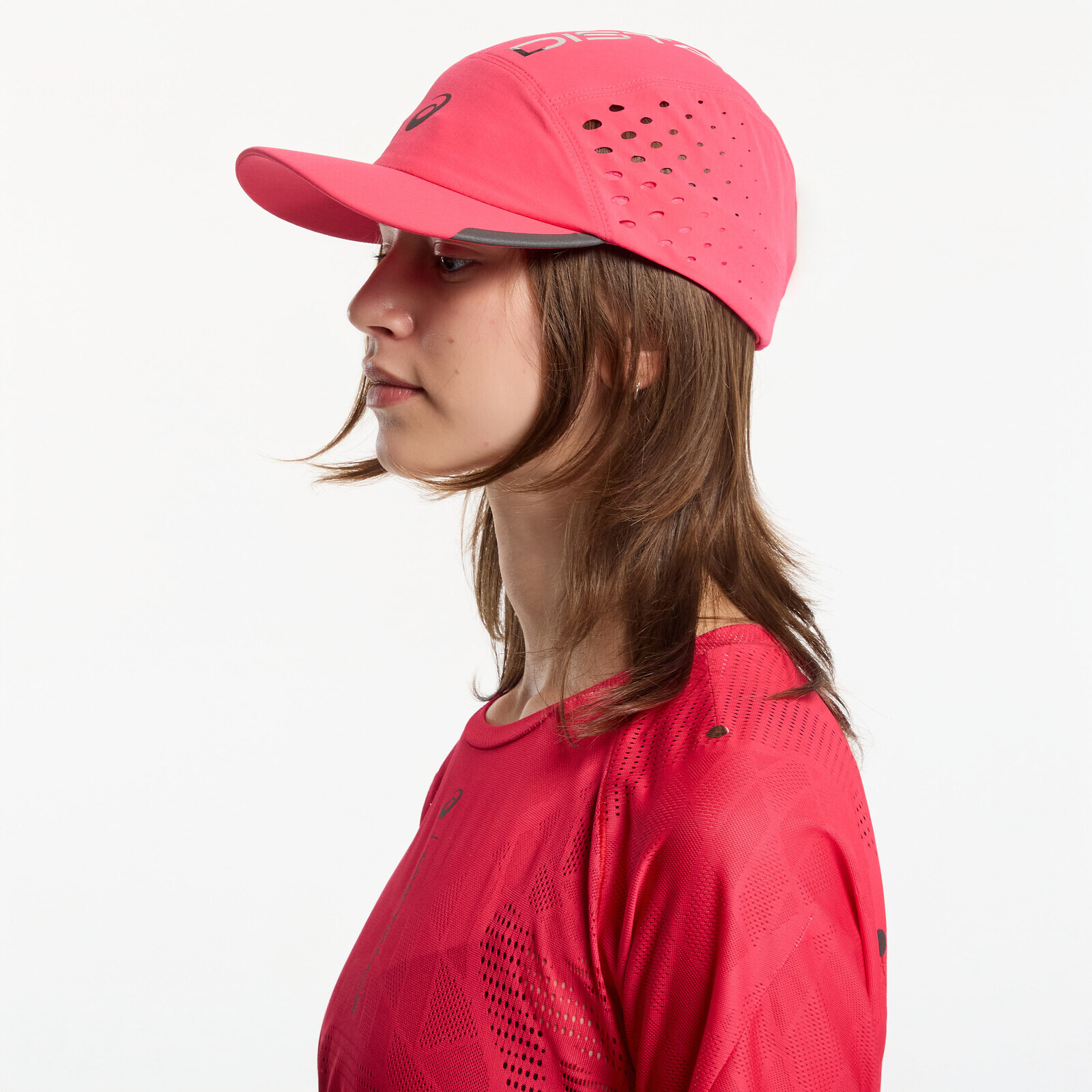 Asics x Distance Performance Running Cap Pink M/L