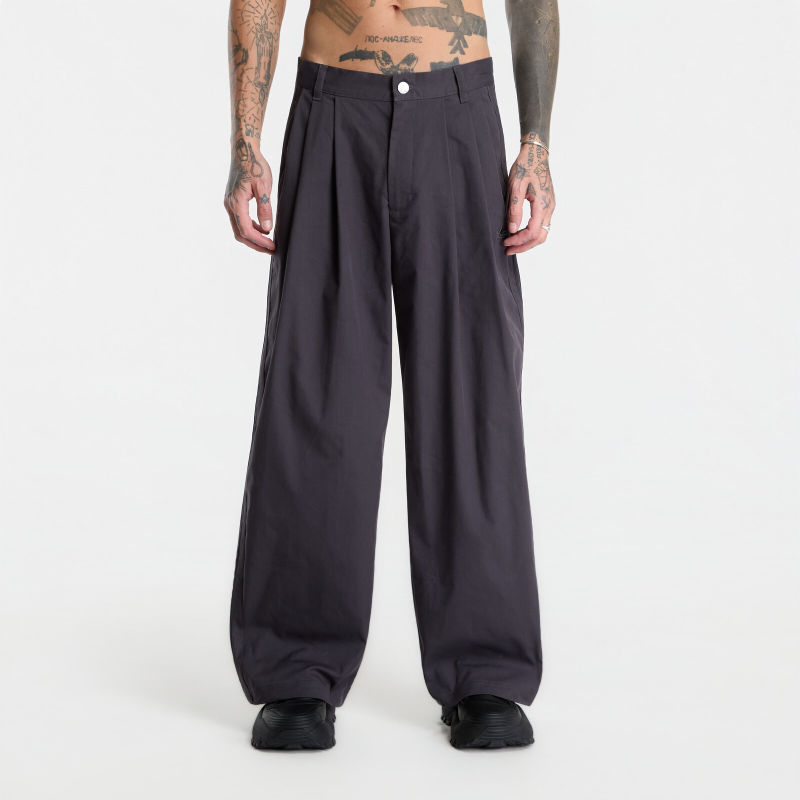 Pants adidas Triple Pleated Pants Utility Black 35