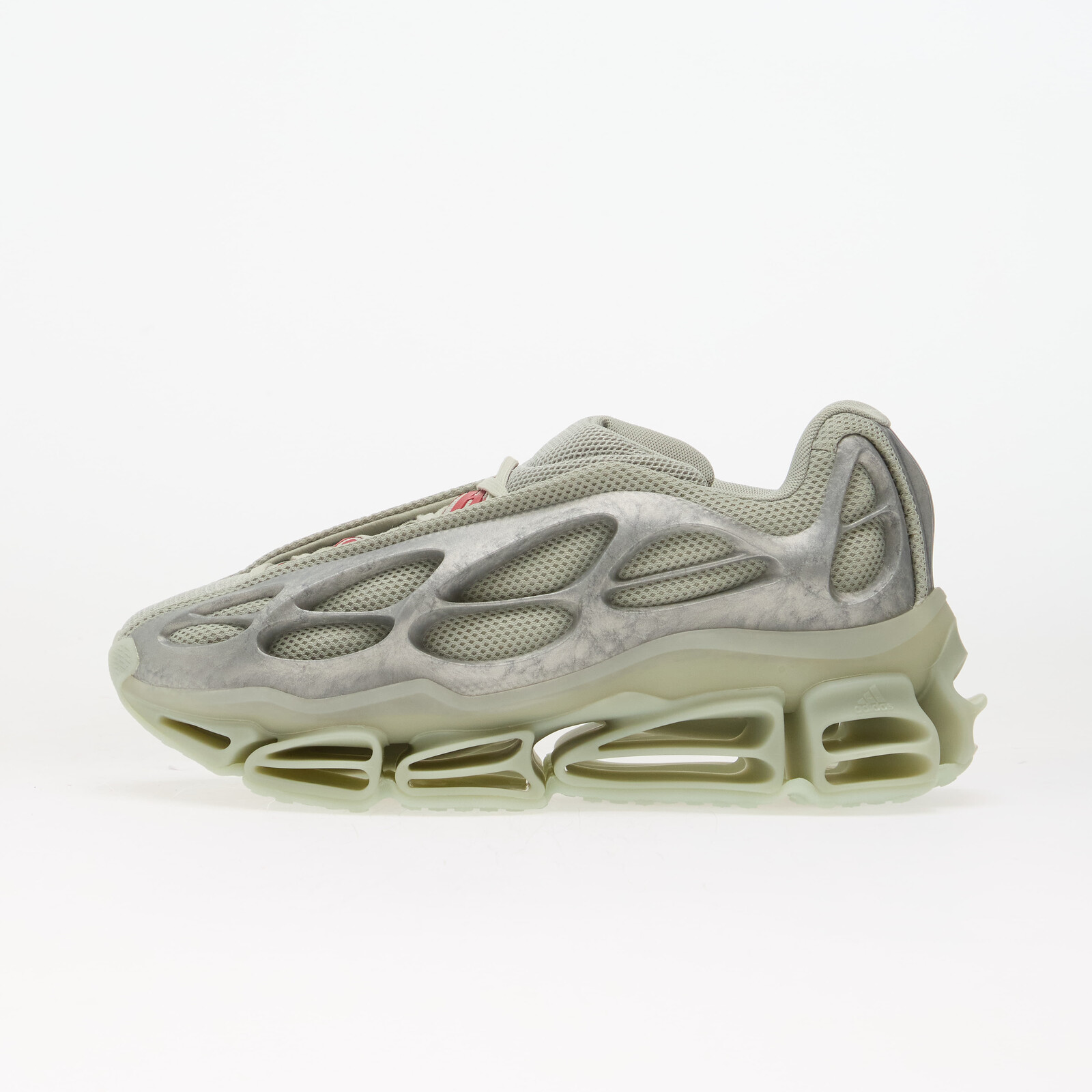 Shoes adidas x Willy Chavarria Megaride Bones Halo Green/ Silver Met./ Better Scarlet 12