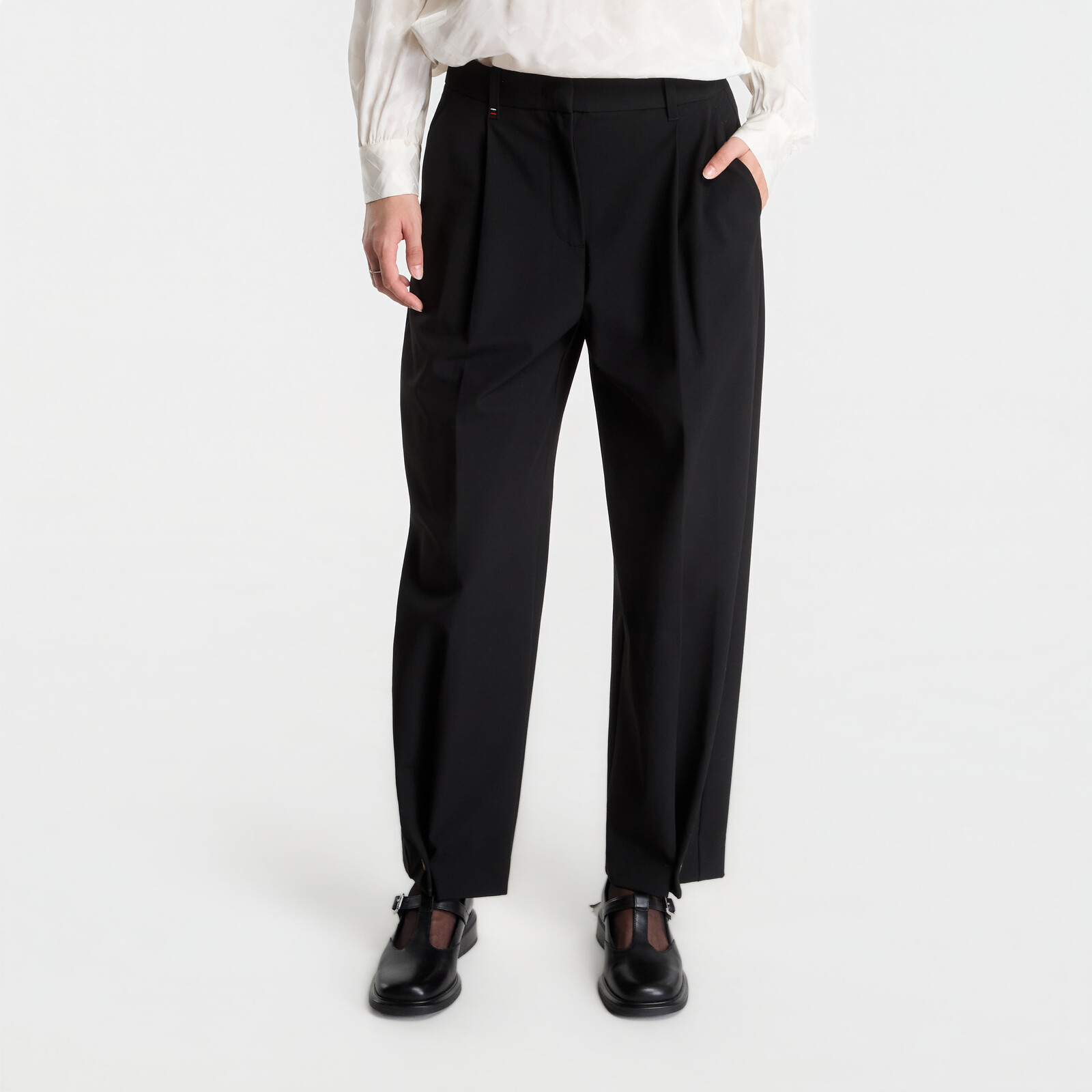 Pants Tommy Hilfiger Bi-Stretch Barrel With Tab Black 36