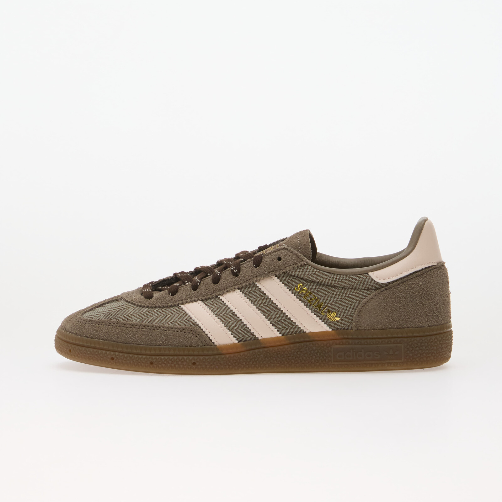 Sneakers adidas Handball Spezial Blanch Brown/ Wonder Quartz/ Aurora Coffee UK 3