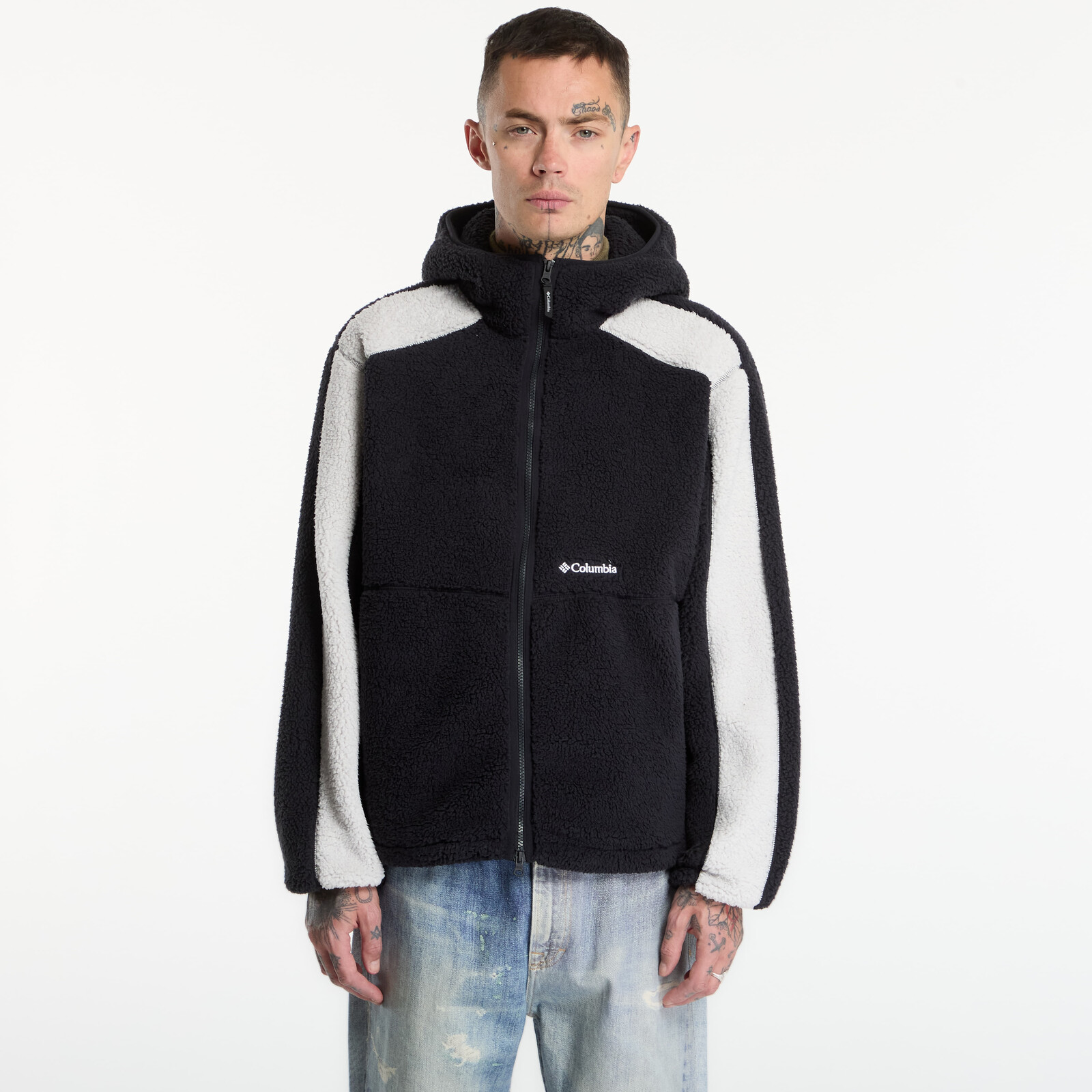Sweatshirt Columbia Mou/tain™ Fleece Hoodie Black, Moonston L
