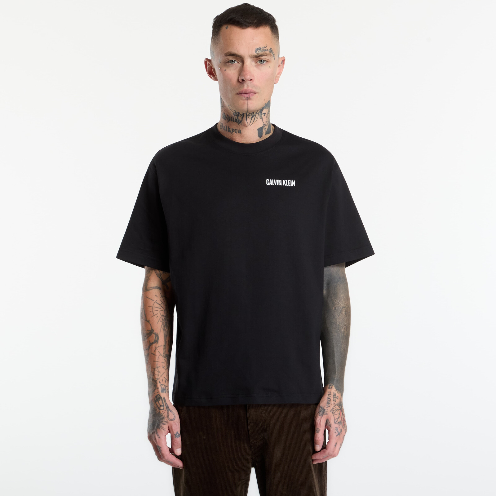 T-shirt Calvin Klein Jeans Ss Rlx 20s Calvin Or Black L