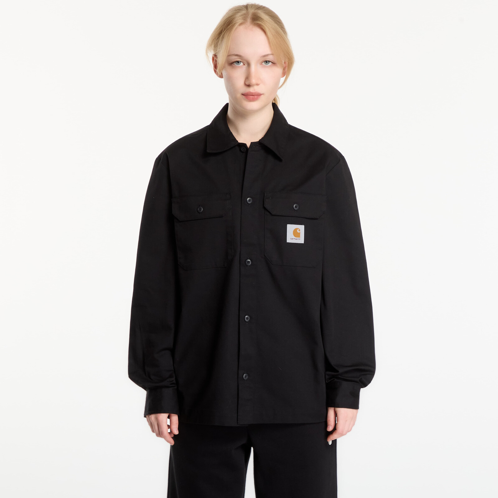 Shirt Carhartt WIP L/S Craft Shirt UNISEX Black L