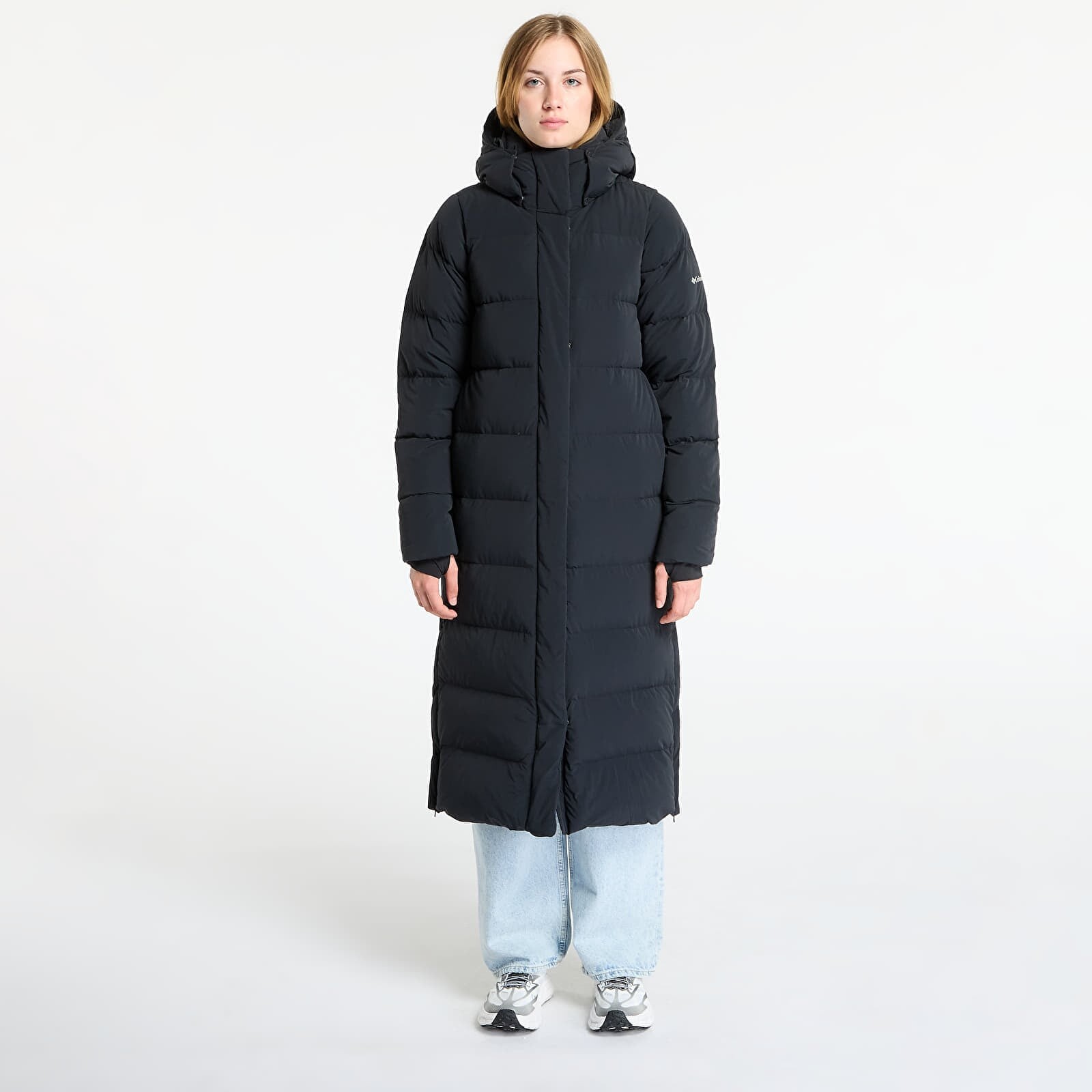 Jacket Columbia Amaze Puff™ Long Hooded Jacket Black XS