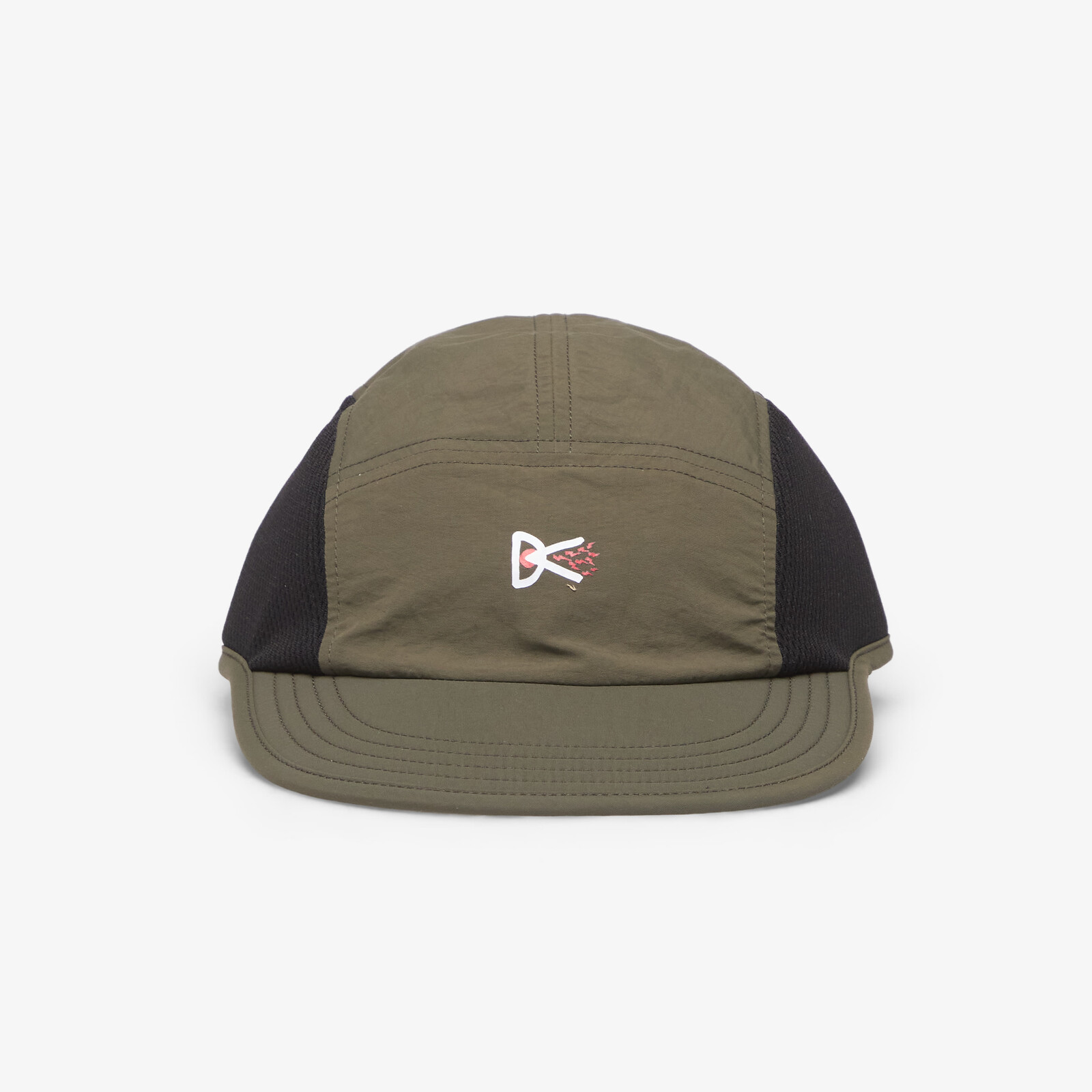 District Vision Nylon Paneled Mesh Hat Green Universal