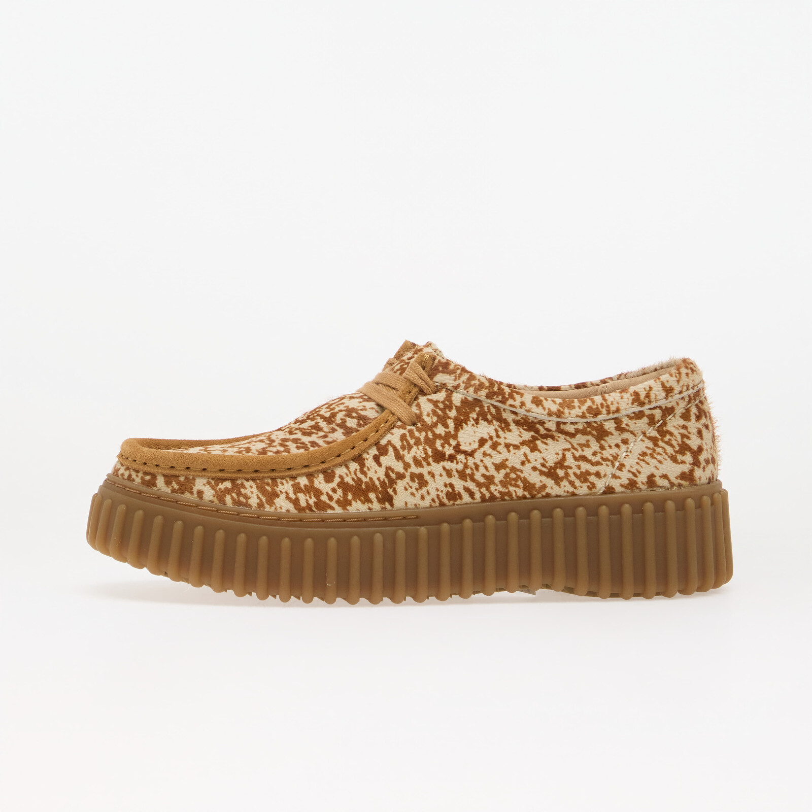 Clarks Torhill Bee Animal Print Brown 7.5