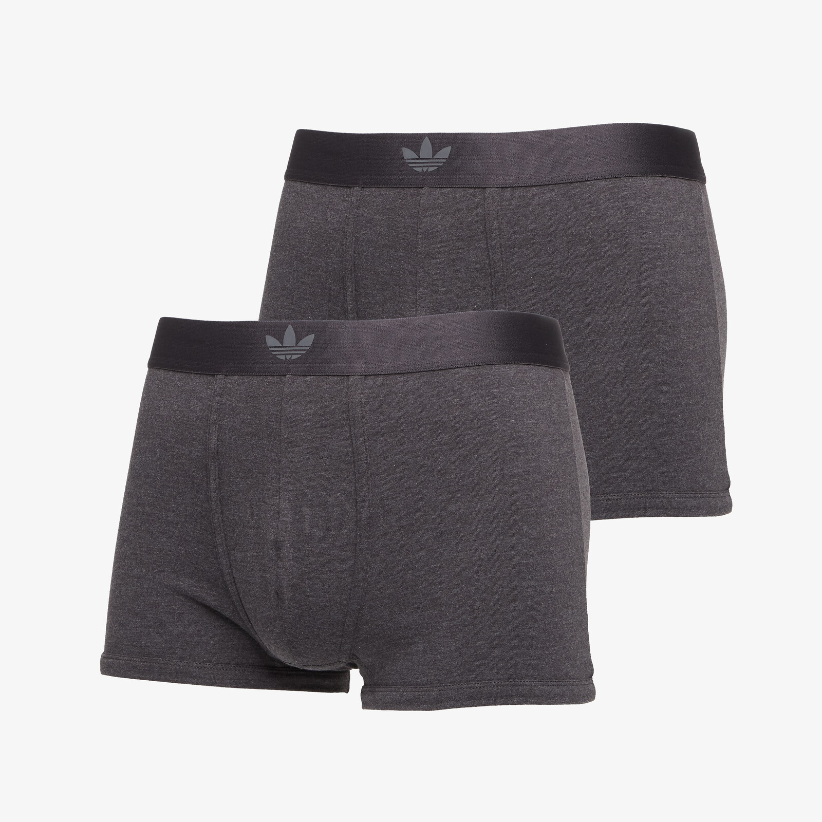adidas Trunk 2-Pack Heather Black XXL