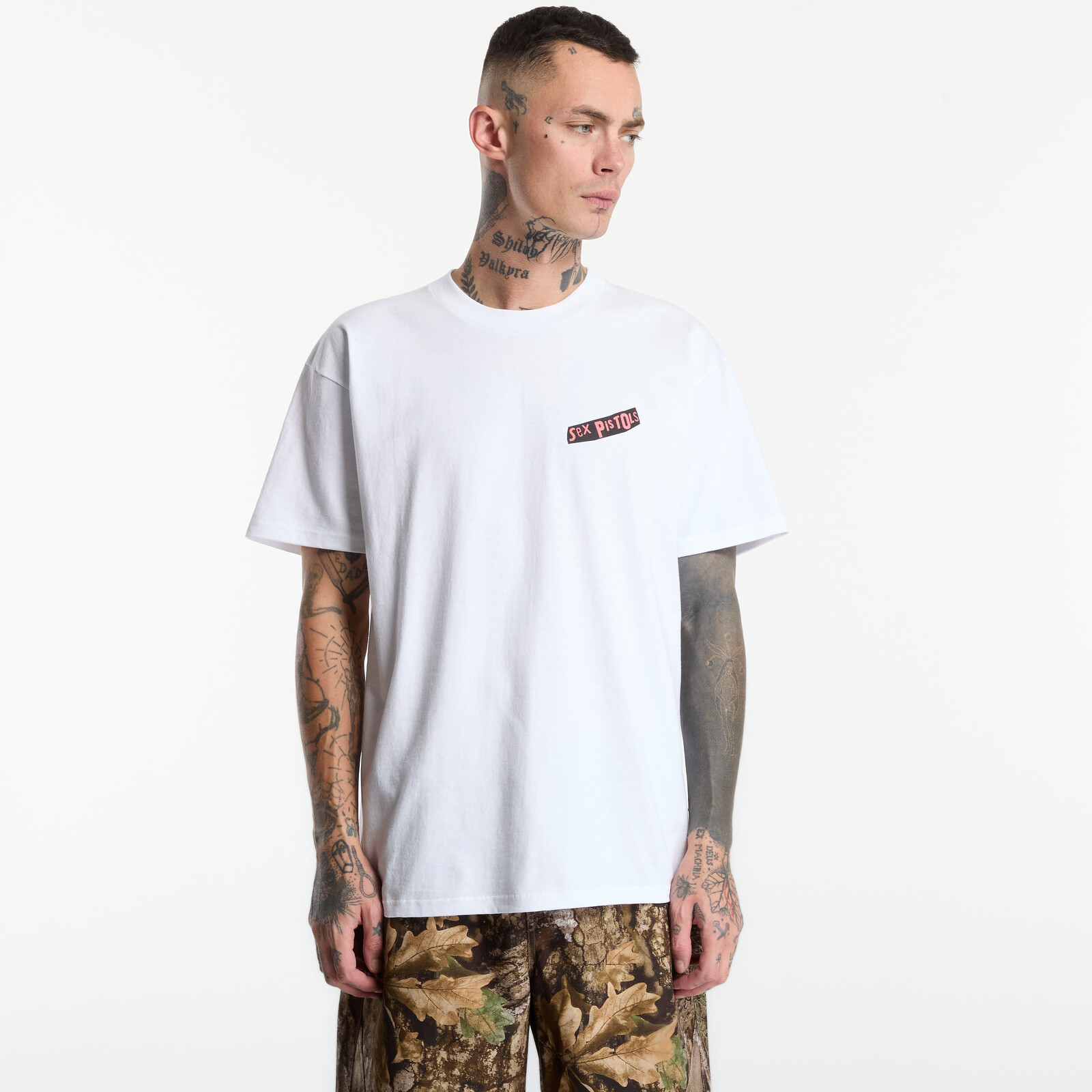 T-shirt Vans Sex Pistols Run Wild on the Green SS Tee White M