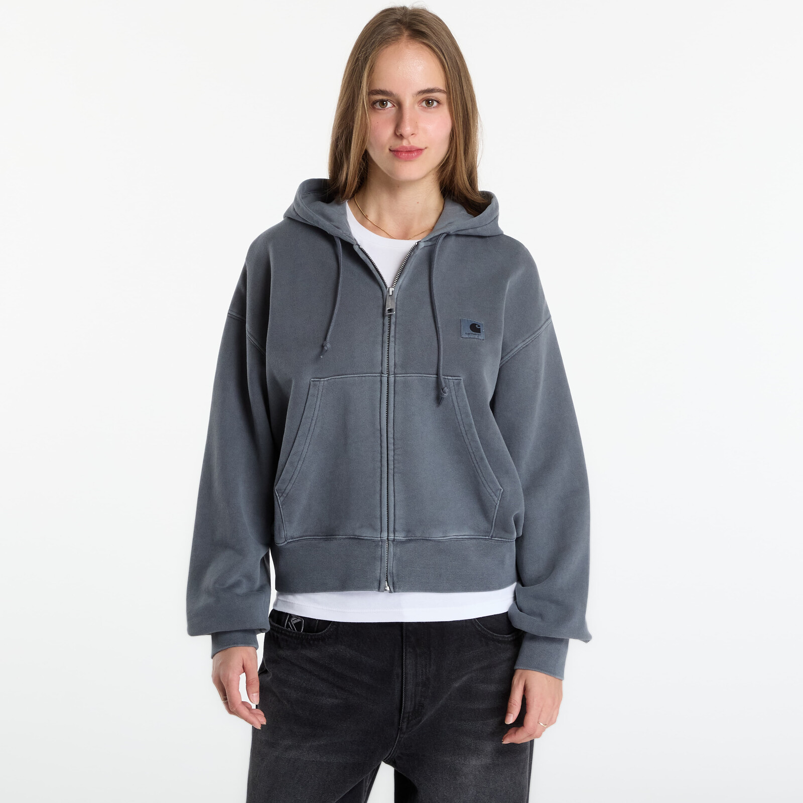 Sweatshirt Carhartt WIP W' Hooded Nelson Jacket Styx XS