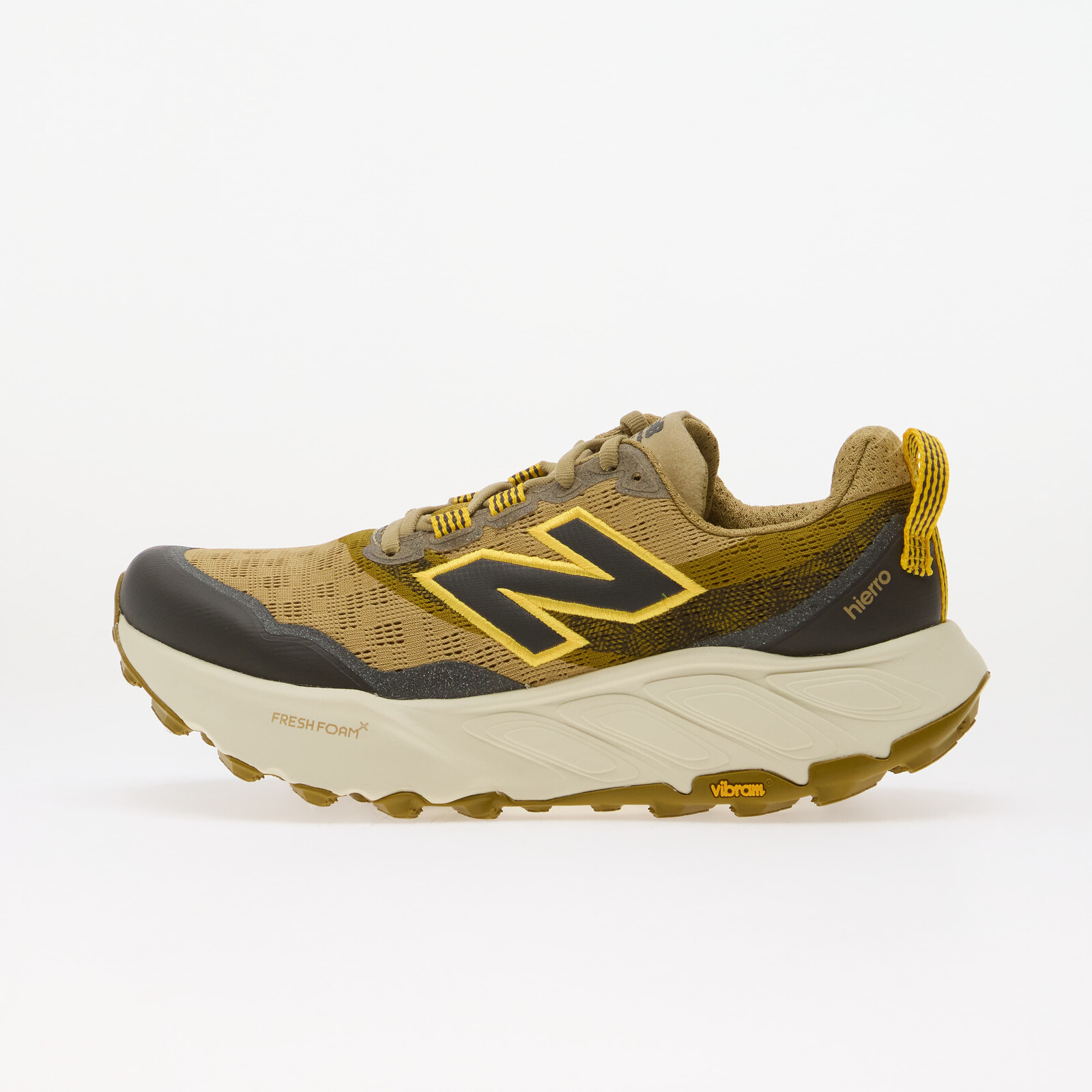 Sneakers New Balance Fresh Foam X Hierro v9 Quicksand/ Satsuma Orange/ Black Cement UK 8.5